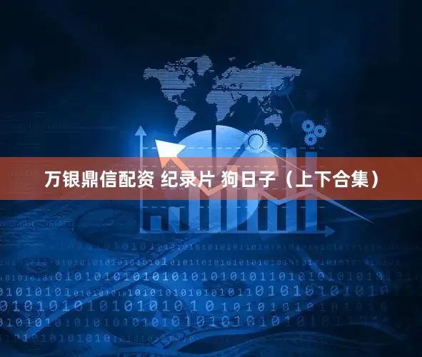 万银鼎信配资 纪录片 狗日子（上下合集）